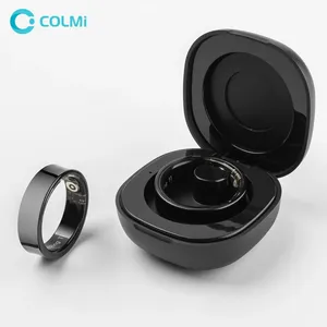 Anneau intelligent COLMI R09 2026 pour hommes et femmes avec étui de charge, moniteur de santé et de sommeil, moniteur de température cutanée, autonomie de 60 jours - Product Image 2