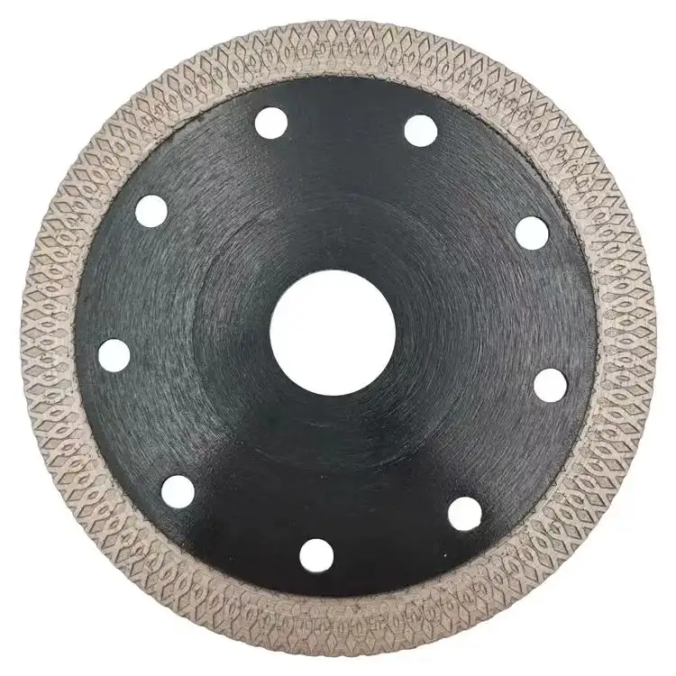 115mm pas cher mince lame de scie circulaire coupe marbre Turbo carreaux secs céramique porcelaine disques diamant pour coupe-carreaux lame de scie