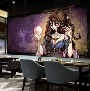 Werewolf Killing Chamber Escapa <span class=keywords><strong>Terror</strong></span> Inferencia Papel tapiz Mural Decoración <span class=keywords><strong>del</strong></span> hogar - Product Image 1