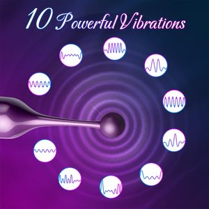 Vibrateur clitoridien, stimulateur sexuel, jouets pour le plaisir féminin, pince à tétons précise et ciblée, mini vibrateur clitoridien, 10 modes <span class=keywords><strong>de</strong></span> vibration - Product Image 2