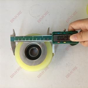 Rodillo de Cadena para Escaleras Mecánicas, Núcleo de Aluminio 100*30*6204, Diámetro Exterior 100 mm, Ancho 30 mm, Rodamiento 6204, Repuestos para Escaleras Mecánicas - Product Image 4