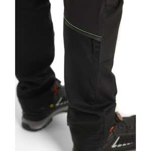 BLAKLADER - 716618459933D23 Women's Service <b>trousers</b> with <b>stretch</b> <b>Black</b>/Yellow - EAN 7330509800140 WORK <b>TROUSERS</b> - Product Image 5