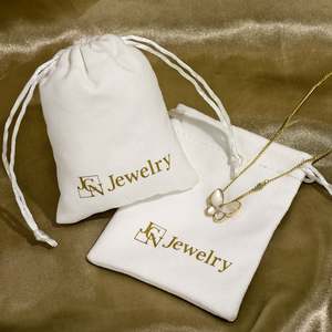 7x9cm Wholesale <b>Jewelry</b> Packing Pouch Small Drawstring Gift Velvet <b>Bag</b> Ring Necklace Earring <b>Jewelry</b> Velvet Pouch - Product Image 1