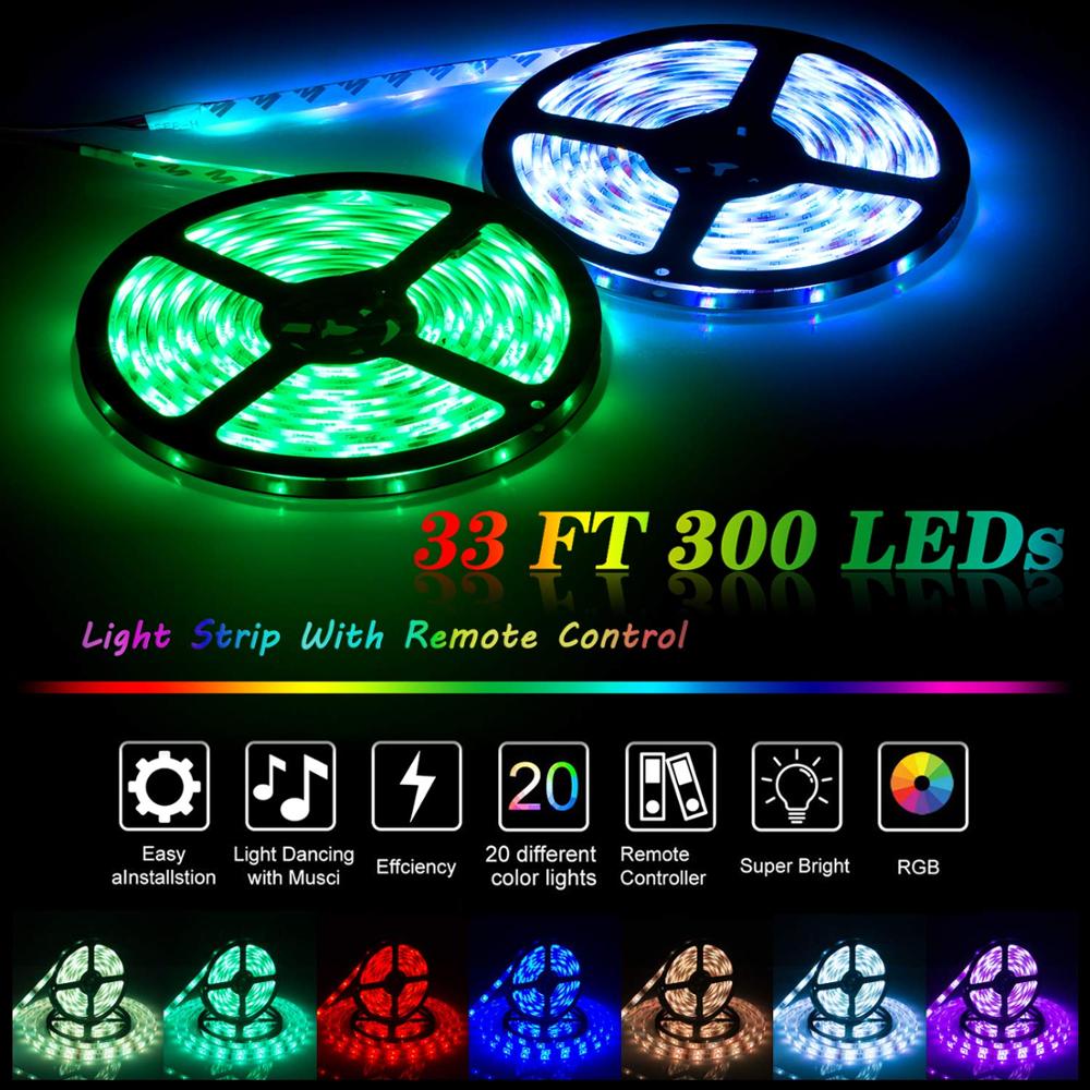 LEDストリップライトRGB5050SMDフレキシブルリボンネオンLEDダイオード