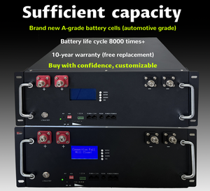 แบตเตอรี่ลิเธียมโซลาร์ 200Ah 51.2V  CE/RoHS/UN38.3/MSDS แบบติดตั้งบนแร็ค, 8500 รอบการใช้งาน - Product Image 2