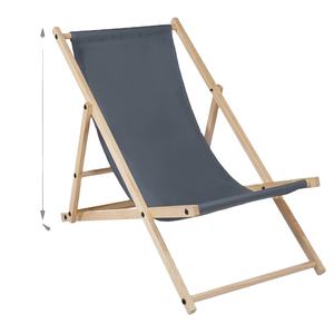 Silla Plegable de Madera de Haya Ajustable, Estilo Luna, para Playa, Campamento, Picnic, Diseño Moderno, Gran Venta - Product Image 1