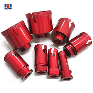 Lot de 10 forets diamantés M14 brasés sous vide pour carrelage, céramique et marbre – Kit de scies cloches diamantées pour outillage de bricolage - Product Image 4