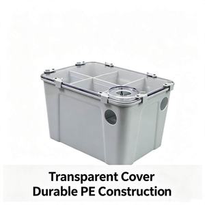 PE Gypsum <strong>Filter</strong> Box Plaster Sediment Separator 38x28x26cm for Dental Lab Sink with CE ISO Certification - Product Image 5