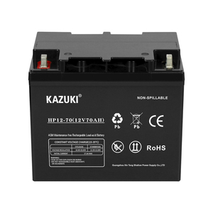 Batterie sans entretien de type acide 12v70ah longue durée pour le stockage de l'alimentation de secours - Product Image 6