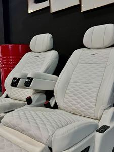 Asiento de Coche de Cuero PU Modificado <span class=keywords><strong>VIP</strong></span> de Lujo para Cadillac Escalade, Actualización de Asientos con Masaje Eléctrico, Ventilación, Calefacción y Gravedad Cero - Product Image 2