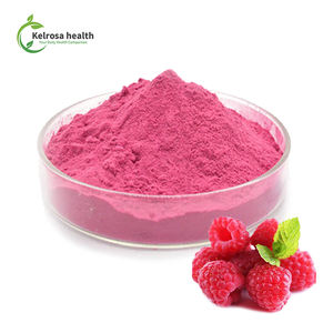 Lebensmittelqualität Wasserlösliches Himbeerextrakt Frucht-Rotbeerensaftpulver Himbeerpulver - Product Image 3