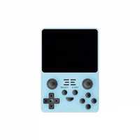 Console de jeu portable Powkiddy Rgb20S avec écran IPS de 3.5 pouces Jeux à double bascule Cadeaux pour enfants