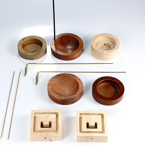 Porte-encens en bois, brûleur d'arômes naturels de bois de santal pour la méditation et la relaxation - Product Image 3