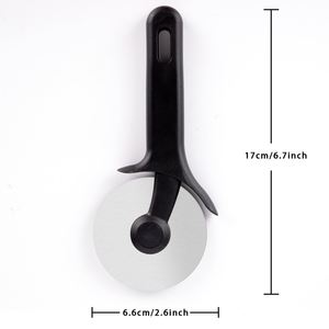 New 2-In-1 Stainless Steel Pizza Cutter Roller, a Kitchen <b>Baking</b> Tool. - Product Image 2