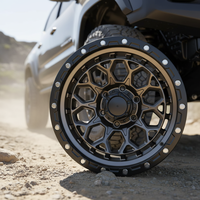 Jantes de voiture tout-terrain Forgex 4X4 de haute qualité, jantes tout-terrain 17 pouces 18 pouces 6x139.7, jantes en alliage noir, jantes Beadlock