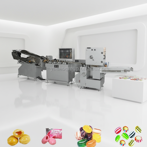 Hochwertige Vollautomatische Kettenformmaschine zur Herstellung von Hartbonbons Lollipop-Bonbon-Ausrüstung Bonbonmaschine mit Kernfüllung - Product Image 1