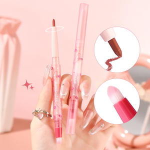 Oem批发MINSHZEE超细扭结唇线铅笔精确轮廓天鹅绒哑光丰满素食唇线 - Product Image 2