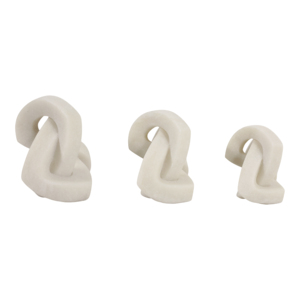 Scultura decorativa moderna a forma di nodo, ornamenti eleganti per bagno, ufficio, scrivania, soggiorno, decorazioni eleganti - Product Image 2