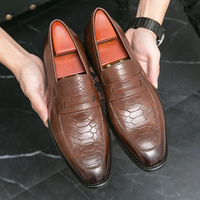 Chaussures habillées en cuir véritable pour hommes, style européen, pour mariage et soirée, les meilleures ventes 2026
