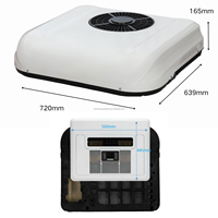 Climatiseur de stationnement 24V/12V Modèle K35, capacité de refroidissement 2500W, puissance 693W pour camions, fourgons, camping-cars, rénovation/amélioration