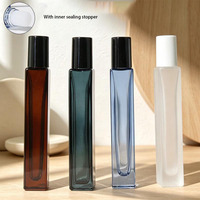 Petites bouteilles d'huiles essentielles 3ml 5ml 8ml 10ml 15ml, flacons carrés en verre pour décanter, échantillons