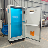 Armoire de commutation LV à porte simple L HMS avec plaque de montage intégrée, boîte de distribution et de protection pour équipement industriel 380V IP55