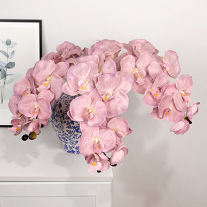 Orquídeas Phalaenopsis Artificiales, Ramo de Seda de 30cm-100cm, Alta Simulación, Decoración para Hogar y Bodas - Product Image 2