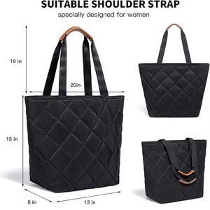 Bolsa Térmica OEM, Bolsa de Transporte Aislada, Suave, a Prueba de Fugas, con Cierre, para Viajes a la Playa, para Mujeres/Hombres, Bolsa de Reparto de Pizza/Comida - Product Image 4