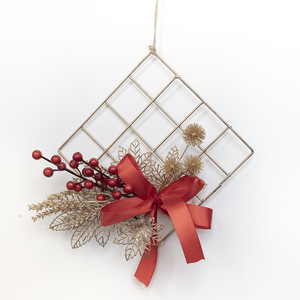 Décoration murale artificielle CallaFloral en houx rouge en plastique, fruits porte-bonheur pour la maison et les mariages CF01054 - Product Image 3