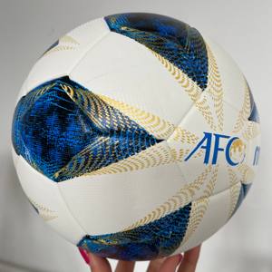 Ballon de football à prix avantageux, thermocollé, cuir PU de haute qualité, taille 5, logo personnalisé, pour match officiel - Product Image 1