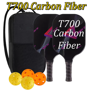 Sợi Carbon T700 Đa Mật Độ Đầy Đủ Bọt Trọng Lượng Nhẹ 16Mm Mạnh Mẽ Xoay Giải Trí Pickleball Mái Chèo - Product Image 1