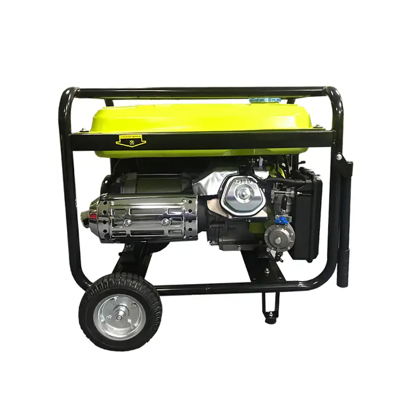 Générateur électrique Portable à essence, régulateur de tension automatique de puissance 6 Kw 220V 17l/S 25l, Mini générateur