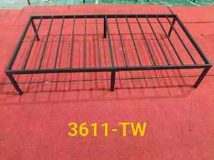 Warehohome Use Iron Durable Heavy-Duty King Size Metal Living Room Bedroom Furniture Platform Hotel Adjustable Framed <b>Bed</b> Frame - Product Image 6