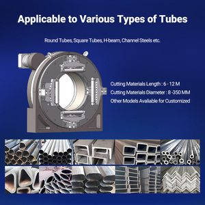 Factory Price 6m Metal Pipe Tube Laser <strong>Cutting</strong> <strong>Machine</strong> 1500w 3000w Round/square Tube Laser <strong>Cutting</strong> <strong>Machine</strong> - Product Image 5