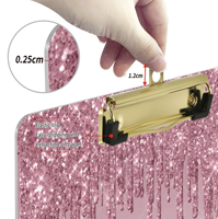 Porte-documents en acrylique personnalisé avec impression UV, organiseur de papier, signalétique de mariage, plan de table pour événements, décoration de maison, bureau et cuisine