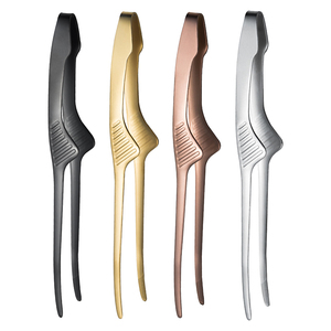 Pinzas de Cocina de Acero Inoxidable de Precisión Estilo Japonés para Barbacoa Coreana Yakiniku, Aptas para Lavavajillas y Horno, para Servir Alimentos - Product Image 5