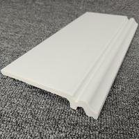 Intérieur moderne PS Mur Plafond Corniche Moulure Led Bar Bande Lumineuse Plinthe Plinthes Garnitures de Sol pour Application Hôtel