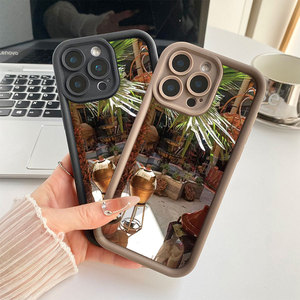 Coque de protection anti-rayures pour <span class=keywords><strong>iPhone</strong></span>, motif de jardin bohème marocain rétro, pour <span class=keywords><strong>iPhone</strong></span> 15 14 13 Pro Max 11 XR XSmax - Product Image 1