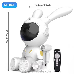 <span class=keywords><strong>Proyector</strong></span> de estrellas de conejo, luz de noche de cielo estrellado, lámpara de astronauta, decoración de la habitación del hogar, luminarias decorativas para dormitorio, regalo - Product Image 5