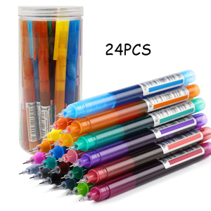 24 Color Straight Liquid Quick Drying Ink Needle Tube Antique Gel <b>Pen</b> - Product Image 3