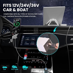 Auto ladegerät 36V/1.67A Ausgang mit Dual USB-A/C 12-36V Eingang 5A Schnell lade bereich LED-Anzeige 2025 Starlink Mini DC Power LED - Product Image 3