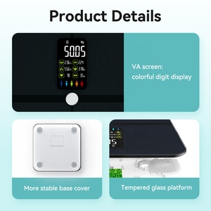 5-180kg/11lb-396lb Las mejores básculas inteligentes en salud inteligente y Fitness Bluetooth Báscula <span class=keywords><strong>de</strong></span> grasa <span class=keywords><strong>corporal</strong></span> Básculas <span class=keywords><strong>de</strong></span> índice <span class=keywords><strong>de</strong></span> <span class=keywords><strong>masa</strong></span> <span class=keywords><strong>corporal</strong></span> - Product Image 6