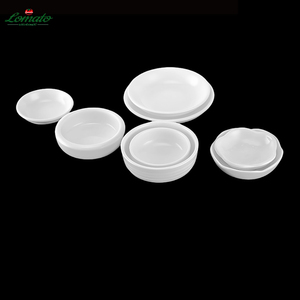 Bols à sauce en céramique blanche unie, logo personnalisé, plats et assiettes pour sauce soja et vinaigre, pour hôtels et restaurants, vente en ligne - Product Image 5