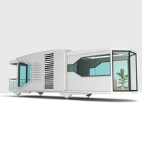 Maison conteneur Maison préfabriquée de qualité supérieure Vente à chaud Capsule spatiale démontée ou assemblée