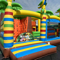 Château gonflable pour enfants, jouet de terrain de jeu intérieur très populaire, divertissement préféré des enfants