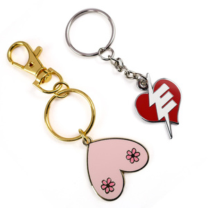 Conception libre de luxe personnalisé promotionnel concepteur porte-clés métal émail porte-clés breloques mignon porte-clés <span class=keywords><strong>logo</strong></span> personnalisé - Product Image 4