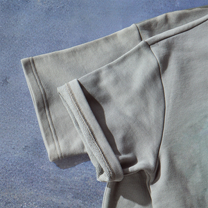 TKAN 131 Logo personnalisé t-shirt poids lourd 280 grammes éponge française Streetwear graphique t-shirts surdimensionnés Boxy T-shirts pour Mans - Product Image 3