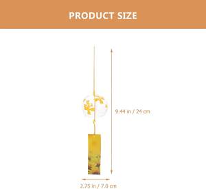 Vente <span class=keywords><strong>en</strong></span> gros de carillons éoliens <span class=keywords><strong>japonais</strong></span> <span class=keywords><strong>en</strong></span> <span class=keywords><strong>verre</strong></span> pendentif extérieur décorations romantiques de jardin <span class=keywords><strong>carillon</strong></span> éolien - Product Image 6