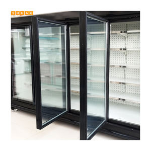 Puerta de Vidrio para Exhibición de Cámara Frigorífica OEM, Congelador Eléctrico para Supermercado con 220V 60Hz, Condición Nueva, para Partes de Refrigerador de Refrescos - Product Image 1