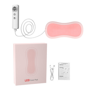 Women's <b>Silicone</b> Red Light Therapy Pad 850nm Near Infrared Personal Care Device with Remote Control - Product Image 5
